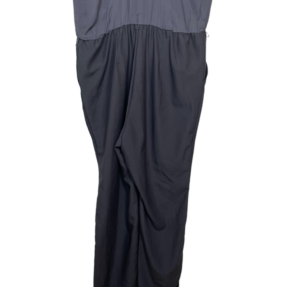 Free People Angelica Slouch Button Racerback Slate Blue Jumpsuit Size M - Picture 10 of 15
